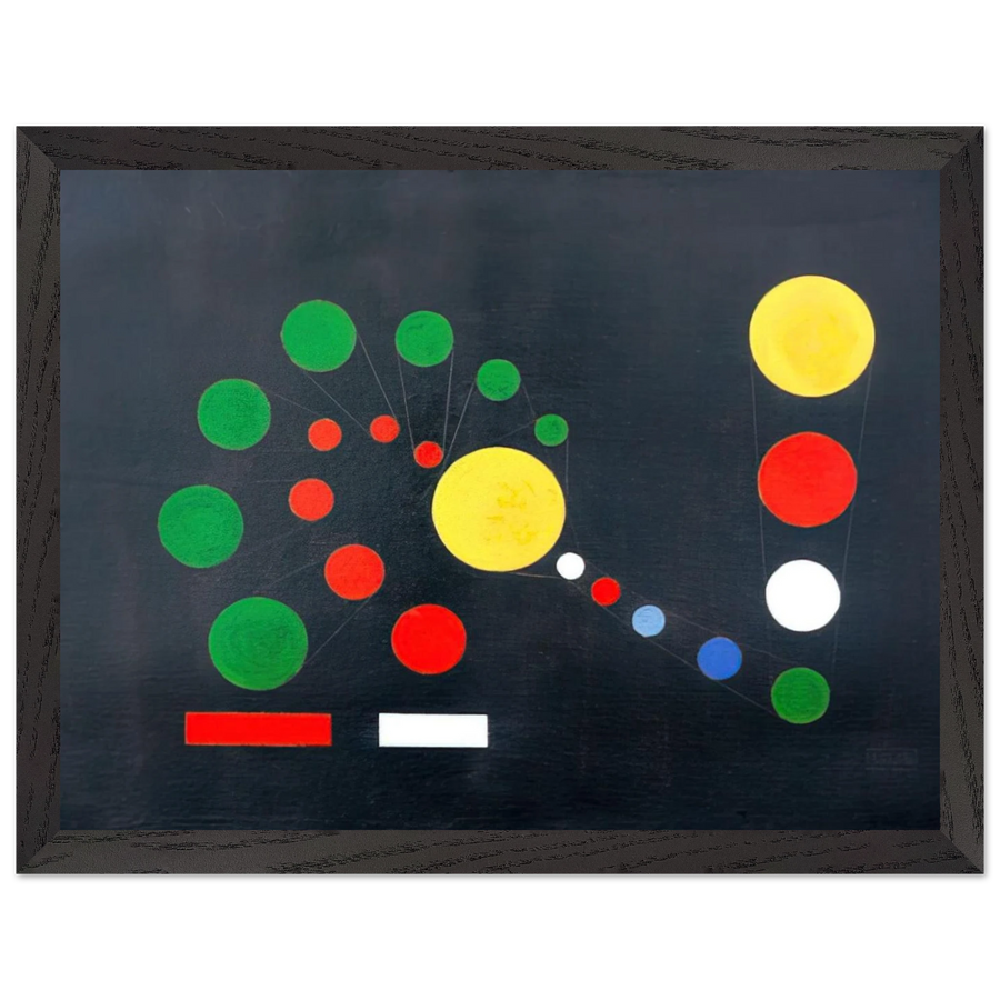 Untitled, Celestial Realm - 1956 1 by Lolo Soldevilla — Framed art print at Zephyeer