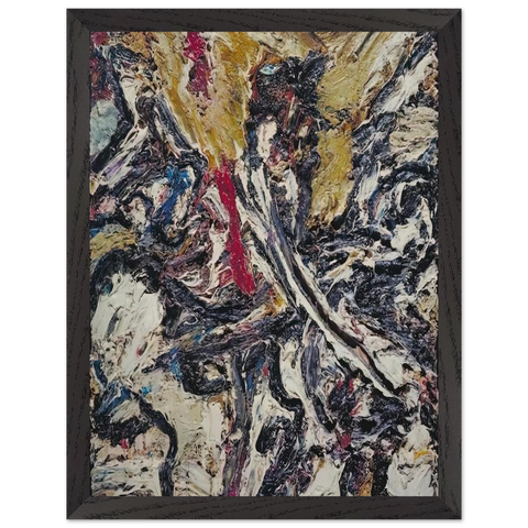 STUDY AFTER TITIAN II by Frank Auerbach — Framed art print at Zephyeer