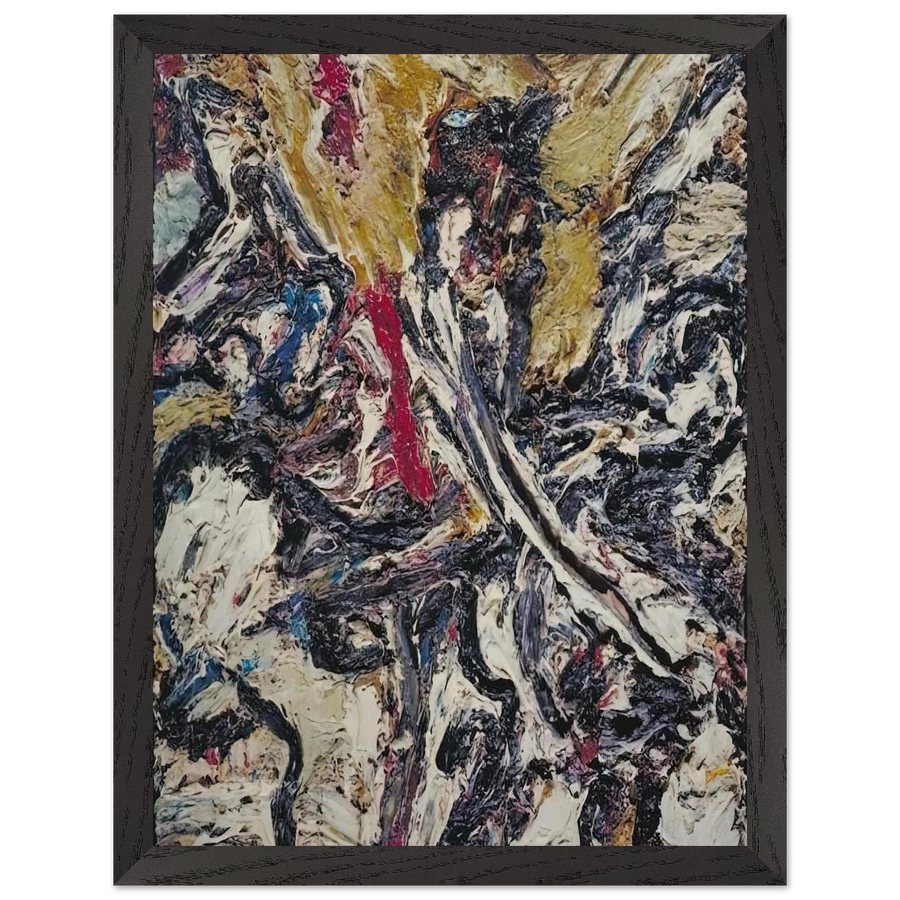 STUDY AFTER TITIAN II by Frank Auerbach — Framed art print at Zephyeer