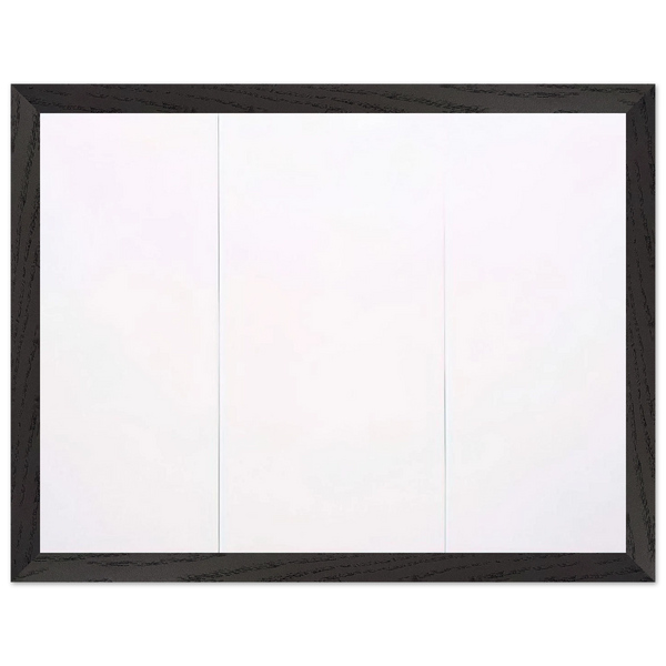 WHITE PAINTING THREE PANEL 1951 by Robert Rauschenberg — Framed art print at Zephyeer