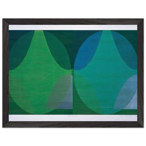Bowling by Sam Gilliam — Framed art print at Zephyeer