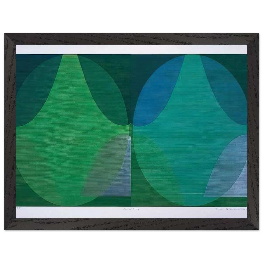 Bowling by Sam Gilliam — Framed art print at Zephyeer
