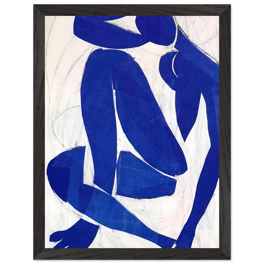 BLUE NUDE IV 1952 by Henri Matisse — Framed art print at Zephyeer