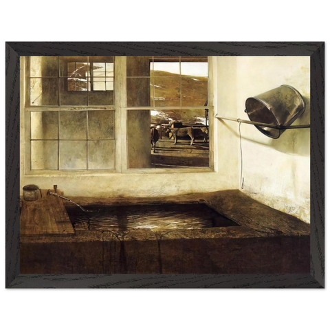 SPRING FED by Andrew Wyeth — Framed art print at Zephyeer