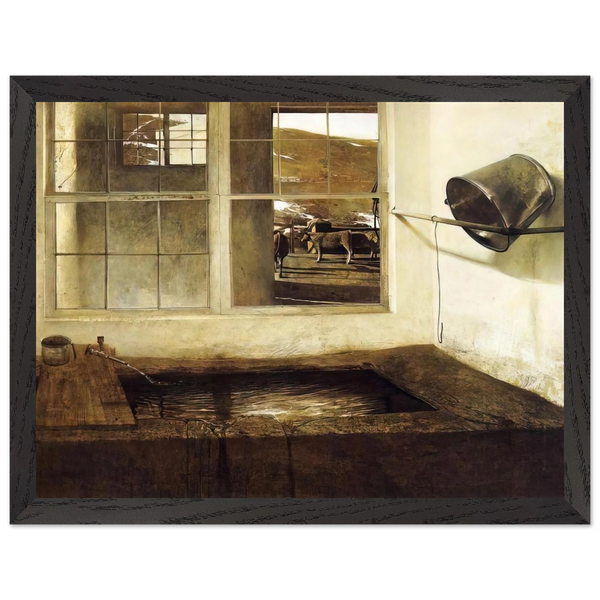 SPRING FED by Andrew Wyeth — Framed art print at Zephyeer