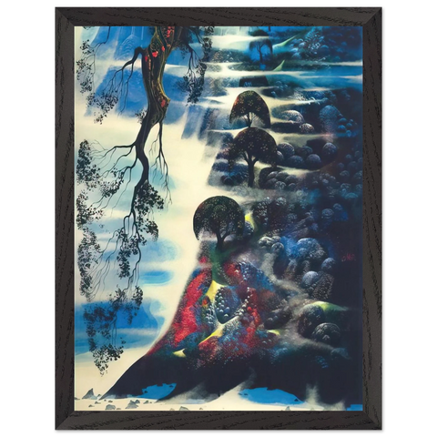 Summer Morning Mist by Eyvind Earle — Framed art print at Zephyeer