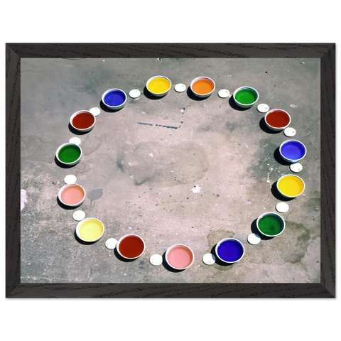 Wheel of Delights - 1967 by Lygia Pape — Framed art print at Zephyeer