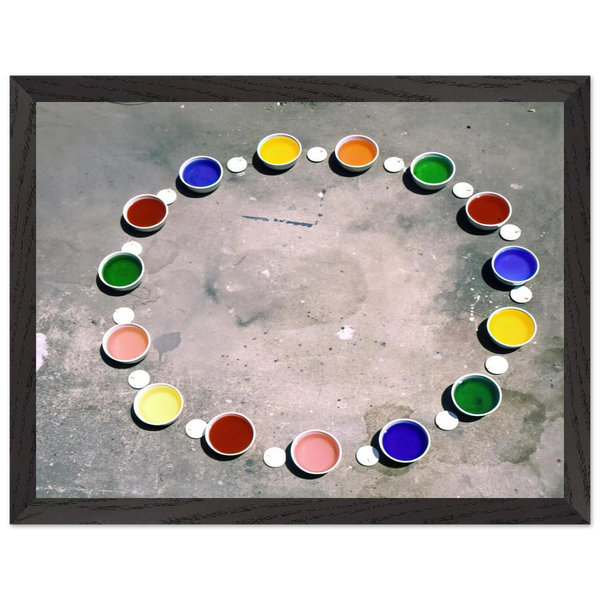 Wheel of Delights - 1967 by Lygia Pape — Framed art print at Zephyeer