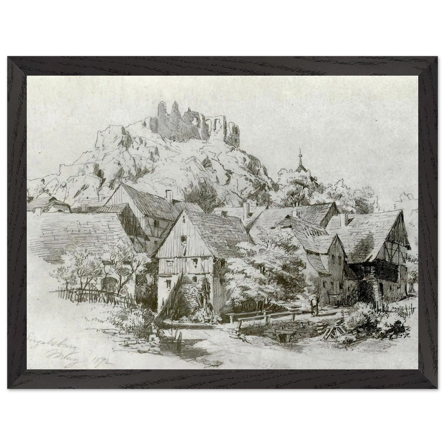 Engelsburg by John Singer Sargent — Framed art print at Zephyeer