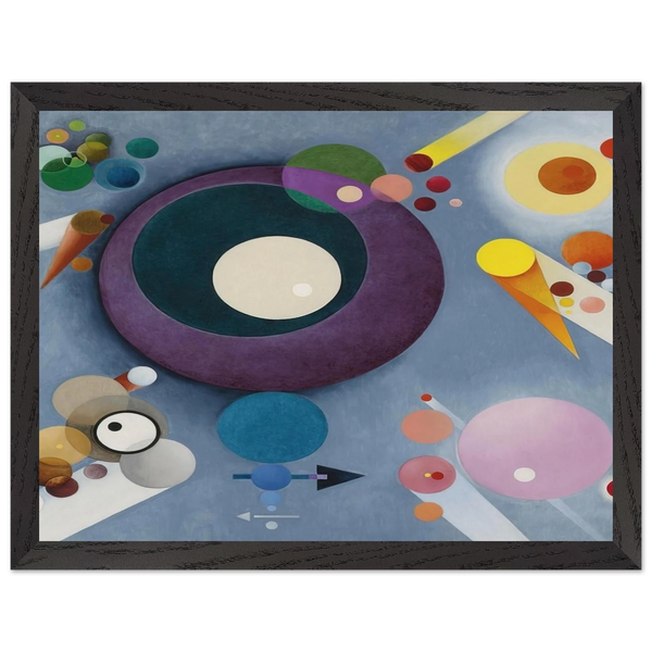 SPIRITUAL PLEASURES 1935 by Rudolf Bauer — Framed art print at Zephyeer