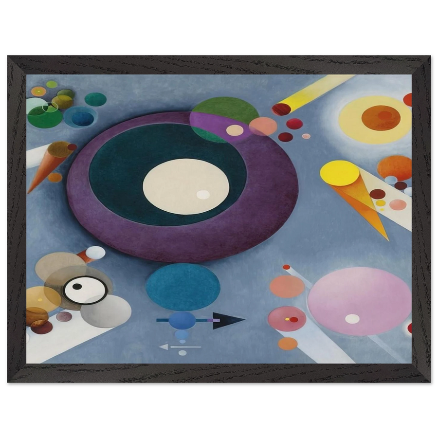 SPIRITUAL PLEASURES 1935 by Rudolf Bauer — Framed art print at Zephyeer