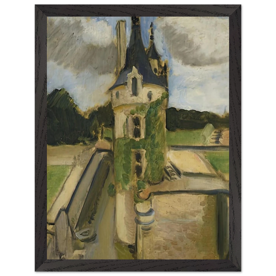 LLA TOUR DE CHENONCEAUX 1917 by Henri Matisse — Framed art print at Zephyeer