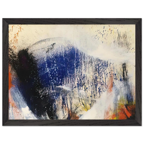 Untitled - 1960 by Norman Bluhm — Framed art print at Zephyeer