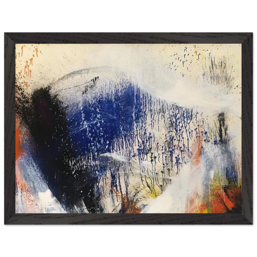 Untitled - 1960 by Norman Bluhm — Framed art print at Zephyeer