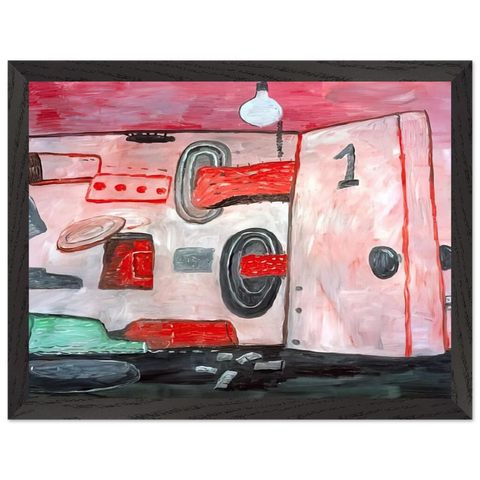INSIDE OUTSIDE 1977 by Philip Guston — Framed art print at Zephyeer
