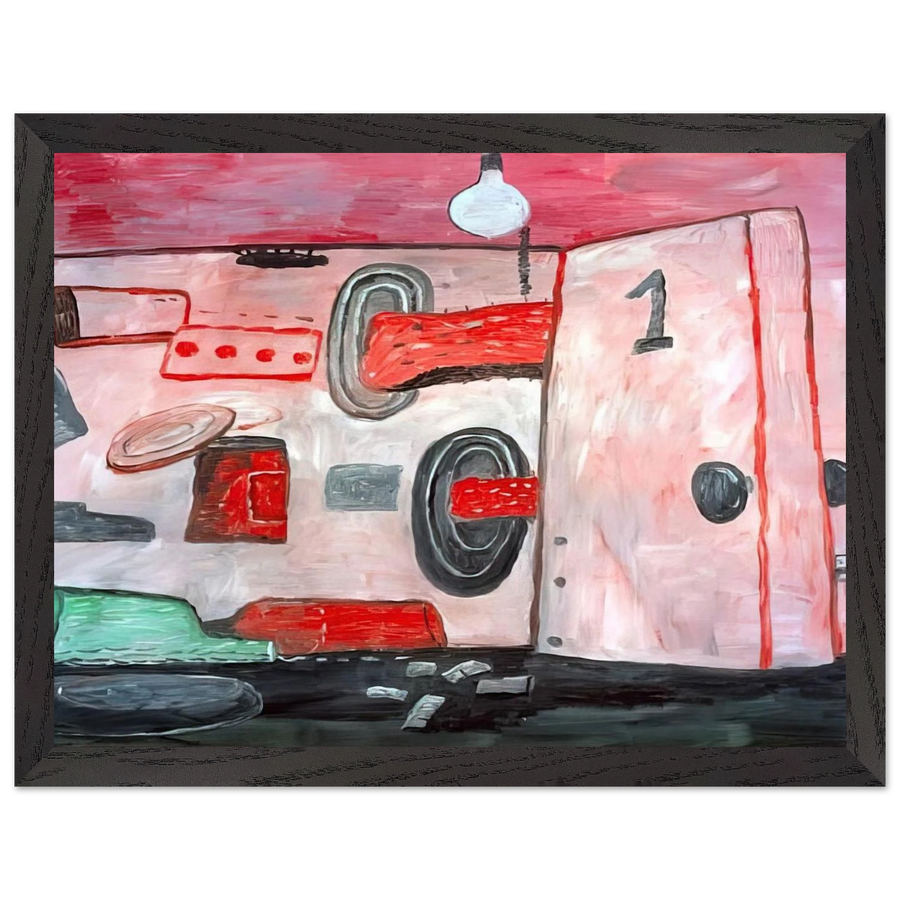 INSIDE OUTSIDE 1977 by Philip Guston — Framed art print at Zephyeer