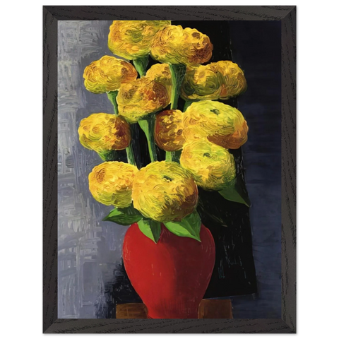 FLOWERS AND SHELLS 1919 by Moise Kisling — Framed art print at Zephyeer