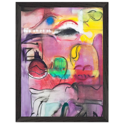 Marilyn by Grace Hartigan — Framed art print at Zephyeer