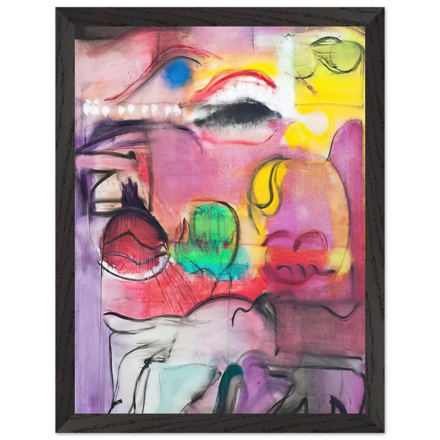 Marilyn by Grace Hartigan — Framed art print at Zephyeer