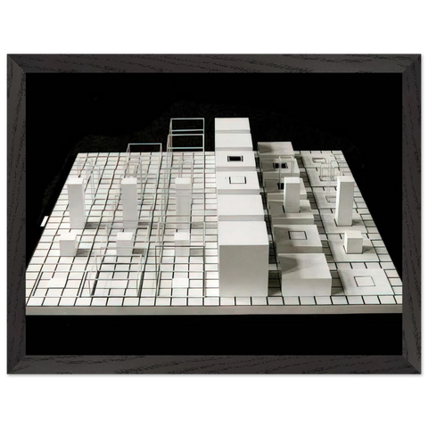Serial Project #1 ABCD by Sol LeWitt — Framed art print at Zephyeer
