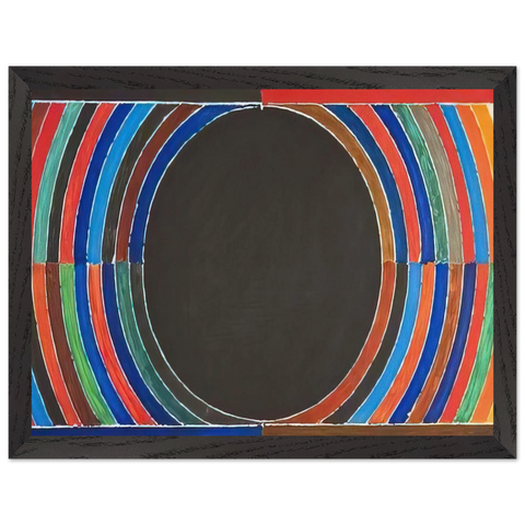Composition V - Abstract Art by S. H. Raza — Framed art print at Zephyeer
