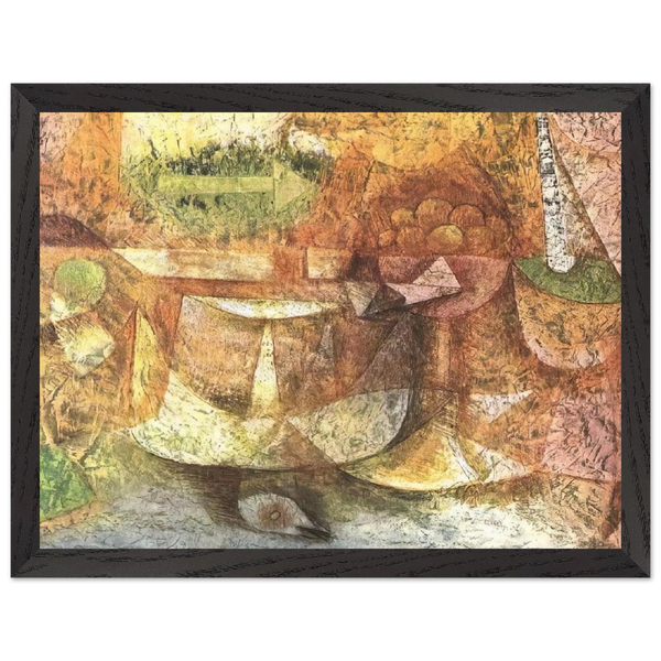 STILL LIFE WITH DOVE 1931 by Paul Klee — Framed art print at Zephyeer