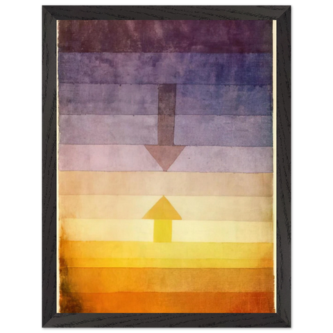 SEPARATION IN THE EVENING 1922 by Paul Klee — Framed art print at Zephyeer