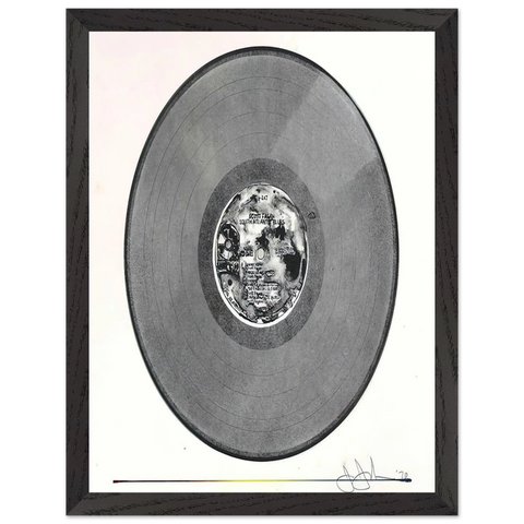 SCOTT FAGAN RECORD 1970 by Jasper Johns — Framed art print at Zephyeer