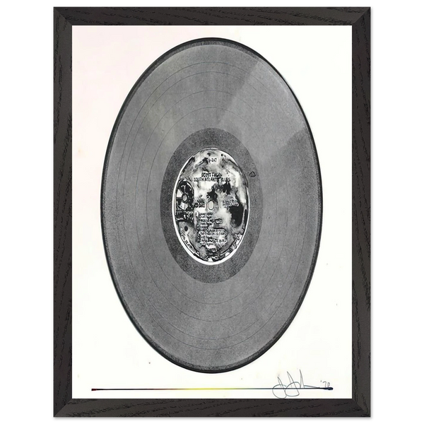 SCOTT FAGAN RECORD 1970 by Jasper Johns — Framed art print at Zephyeer