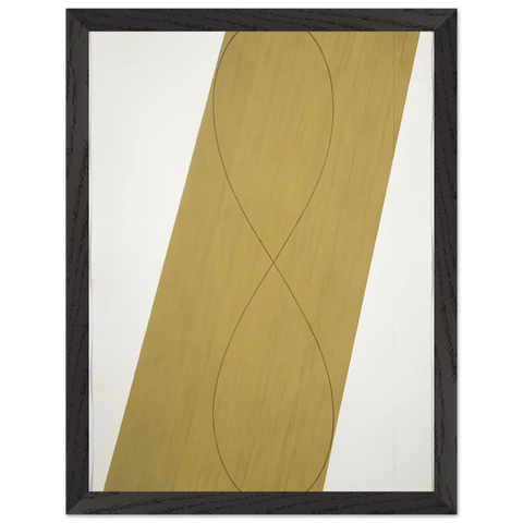 STUDY ATTIC SERIES VIII 1990 by Robert Mangold — Framed art print at Zephyeer