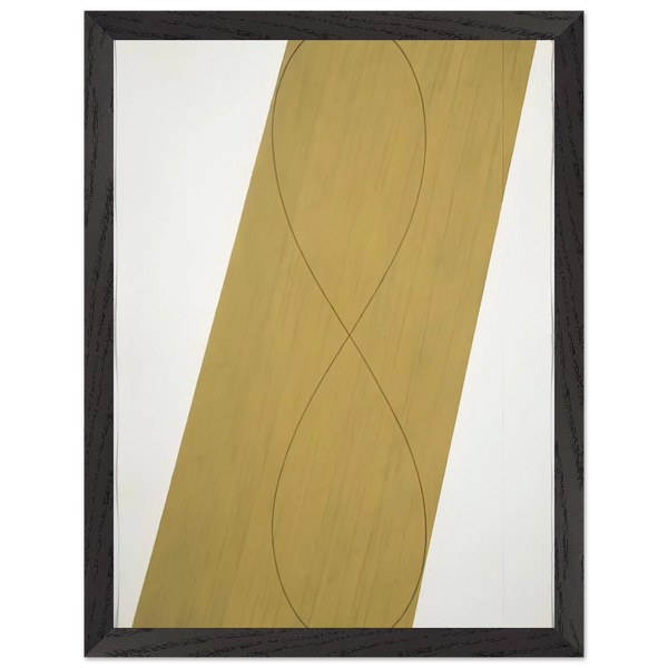 STUDY ATTIC SERIES VIII 1990 by Robert Mangold — Framed art print at Zephyeer