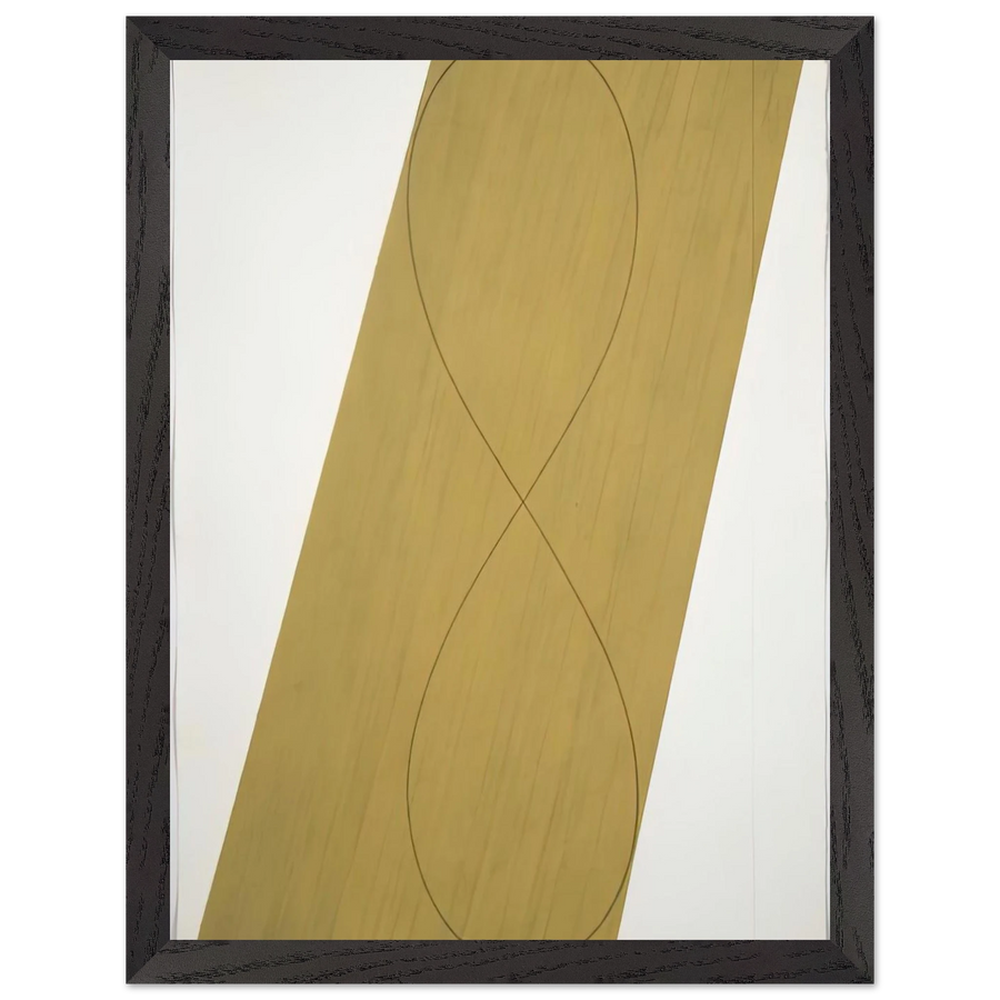 STUDY ATTIC SERIES VIII 1990 by Robert Mangold — Framed art print at Zephyeer