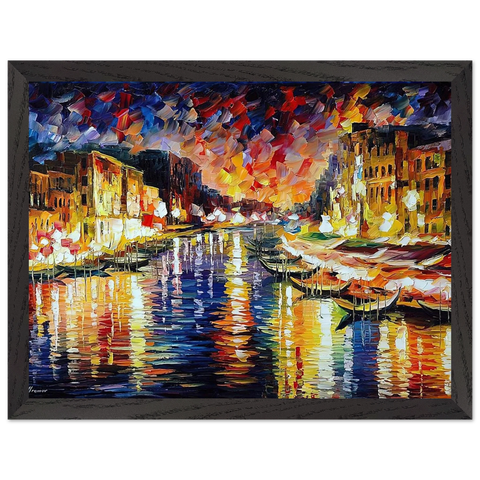 Leonid Afremov — Framed art print at Zephyeer