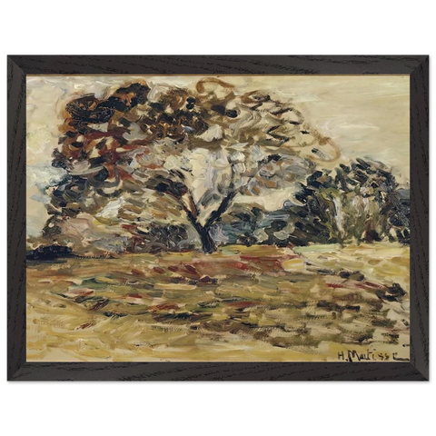 LANDSCAPE OF CORSICA 1 by Henri Matisse — Framed art print at Zephyeer
