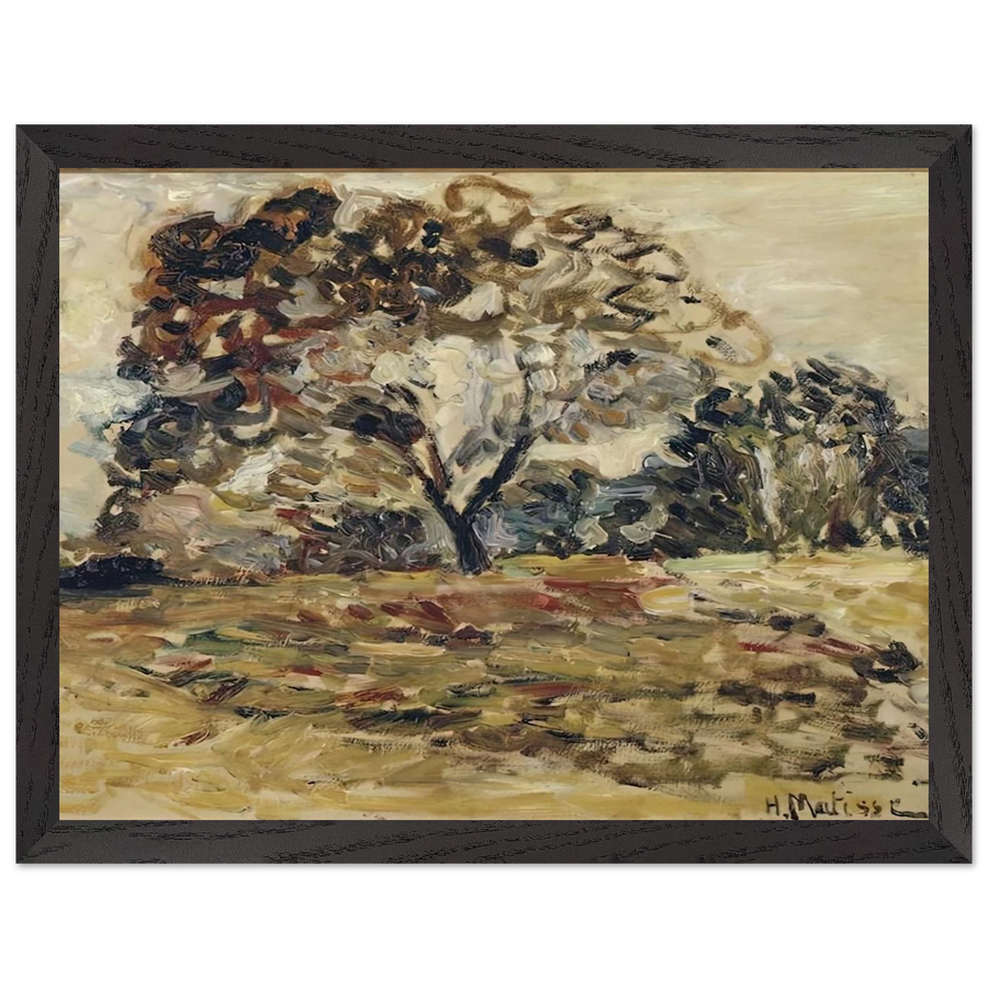 LANDSCAPE OF CORSICA 1 by Henri Matisse — Framed art print at Zephyeer
