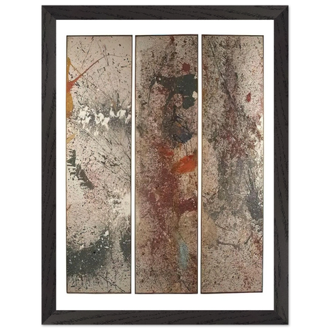 UNTITLED TRIPTYCH 1961 by Taro Yamamoto — Framed art print at Zephyeer