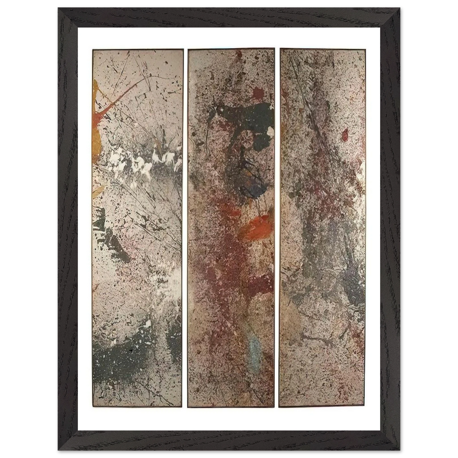 UNTITLED TRIPTYCH 1961 by Taro Yamamoto — Framed art print at Zephyeer