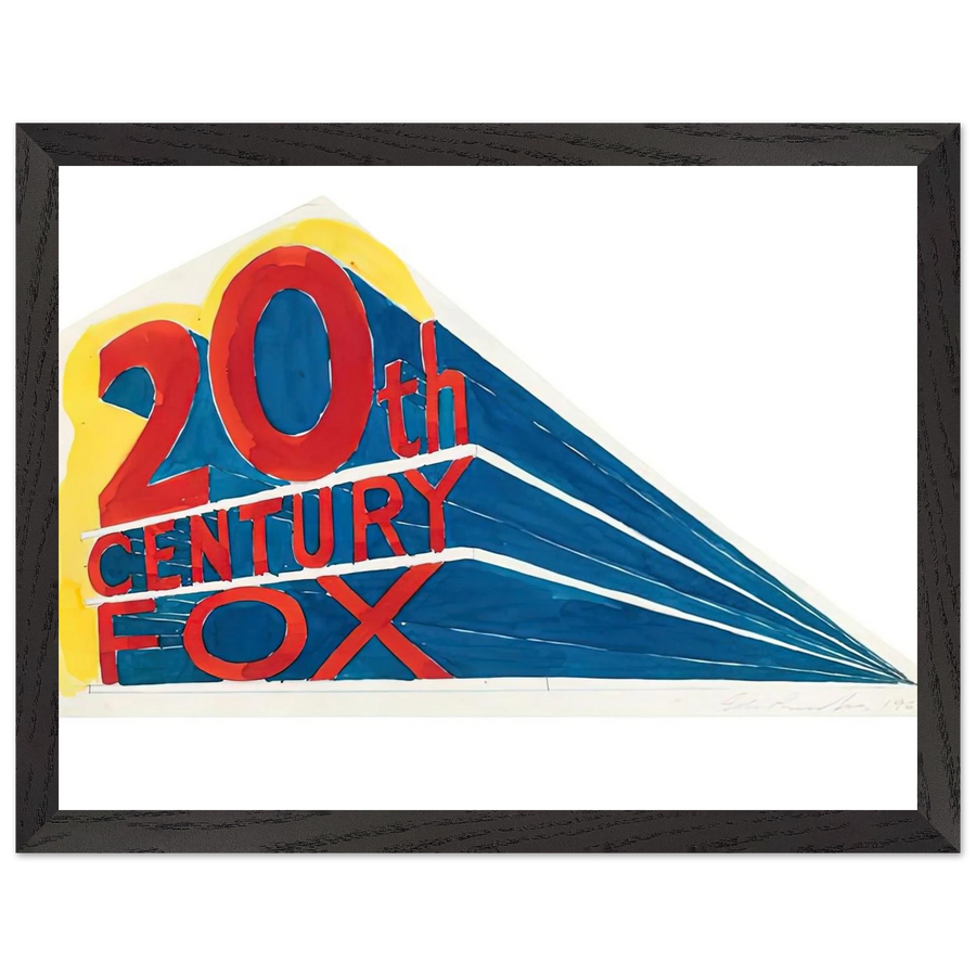 TRADEMARK 1 1962 by Edward Ruscha — Framed art print at Zephyeer