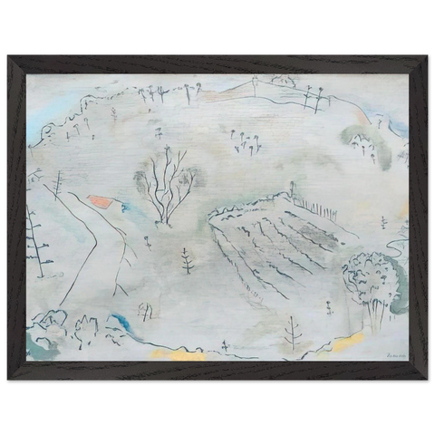 Composition à la carte de France - 1931 by John Ferren — Framed art print at Zephyeer