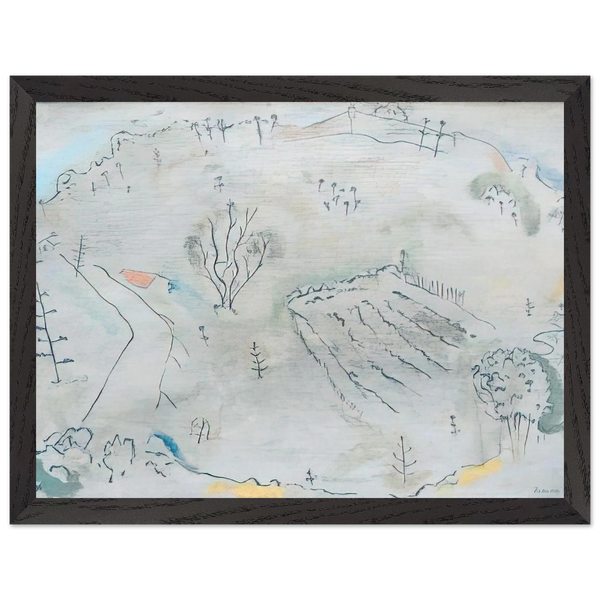 Composition à la carte de France - 1931 by John Ferren — Framed art print at Zephyeer
