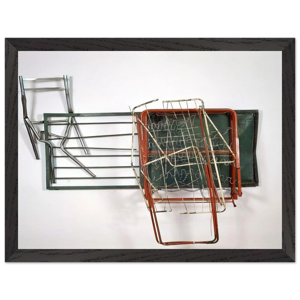 GREENHOUSE GLUT NEAPOLITAN 1987 by Robert Rauschenberg — Framed art print at Zephyeer