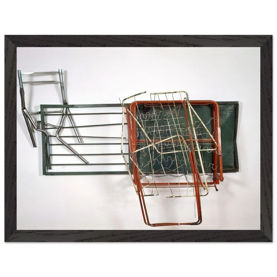 GREENHOUSE GLUT NEAPOLITAN 1987 by Robert Rauschenberg — Framed art print at Zephyeer