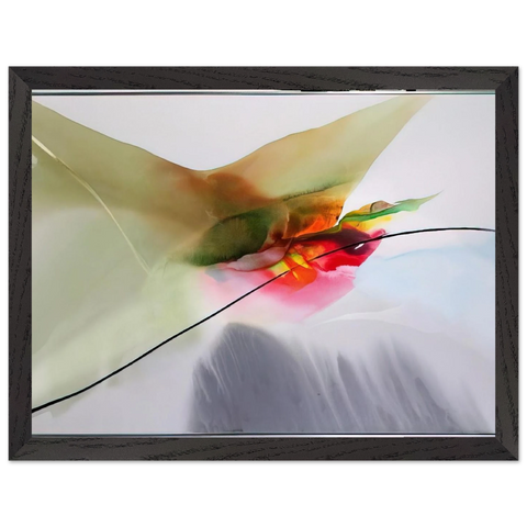 Phenomena Sung Mantle by Paul Jenkins — Framed art print at Zephyeer