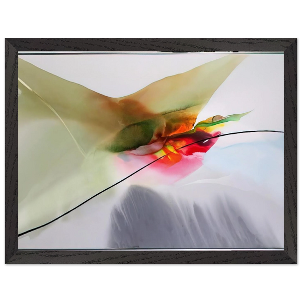Phenomena Sung Mantle by Paul Jenkins — Framed art print at Zephyeer