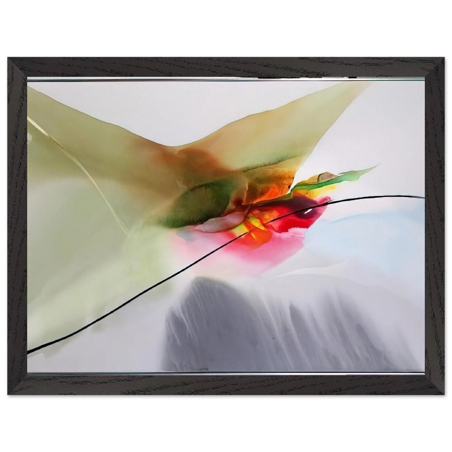 Phenomena Sung Mantle by Paul Jenkins — Framed art print at Zephyeer