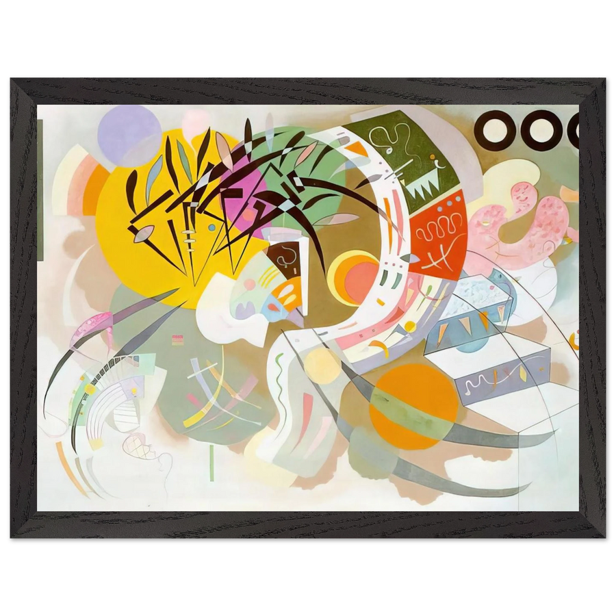 DOMINANT CURVE 1936 by Wassily Kandinsky — Framed art print at Zephyeer