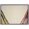Beta Lambda (1961) by Morris Louis, framed poster, view 2