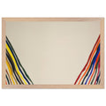 Beta Lambda (1961) by Morris Louis, framed poster, view 5