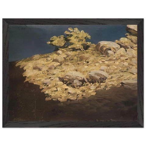 Mountain slope. Crimea by Arkhyp Kuindzhi — Framed art print at Zephyeer
