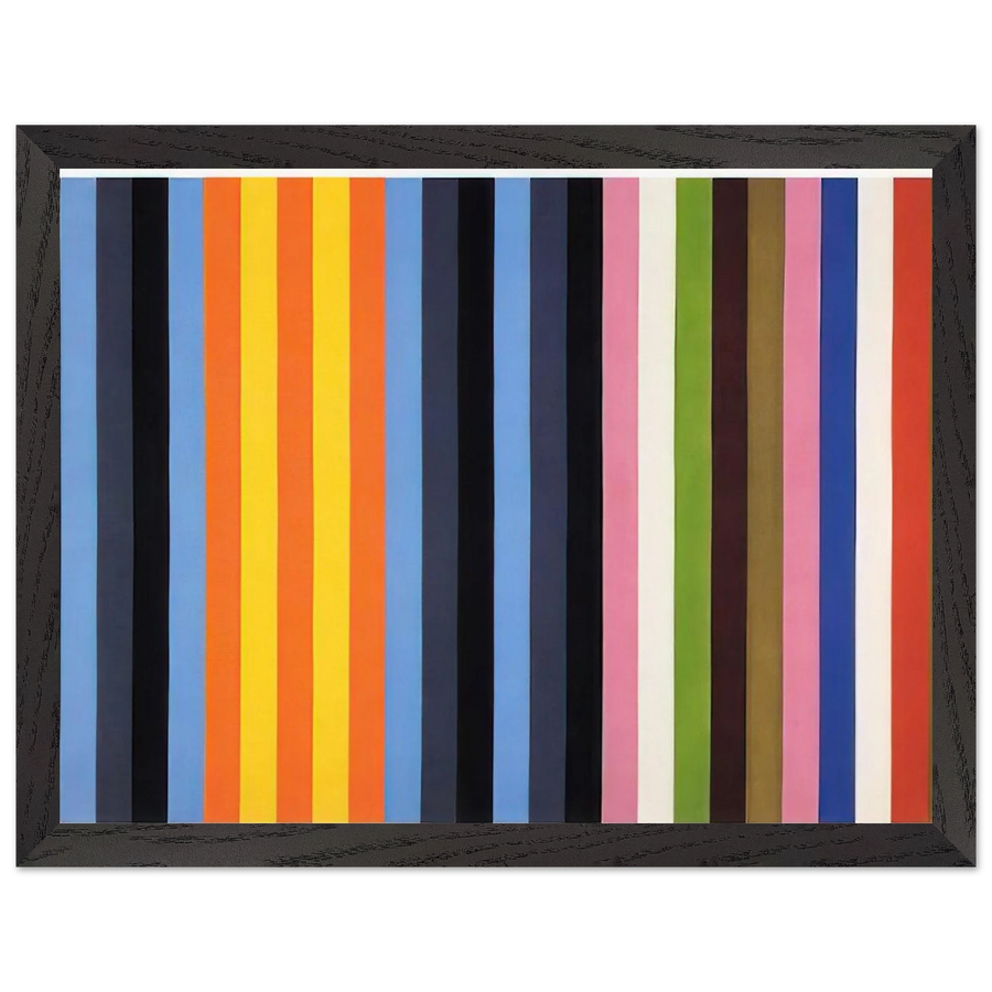 Flower Machine - 1964 by Gene Davis — Framed art print at Zephyeer